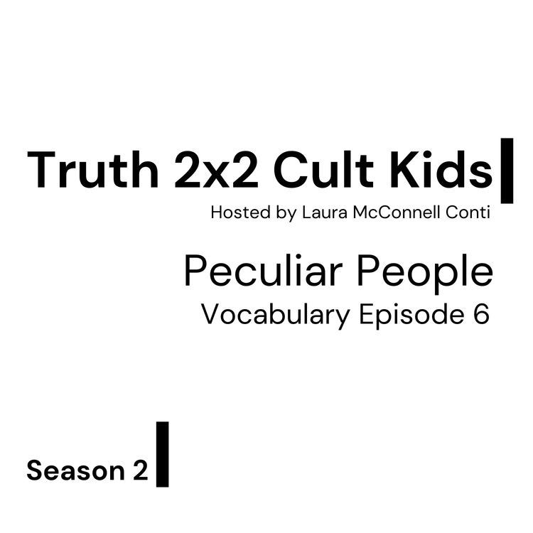 cover art for 2x2 Vocabulary: Peculiar People