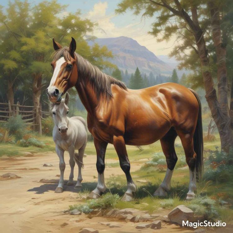 cover art for Das Pferd und der Esel (The Horse and the Donkey)