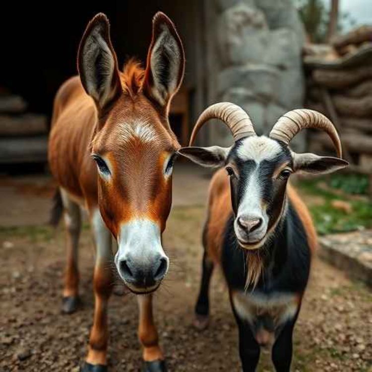 cover art for Der Esel und die Ziege