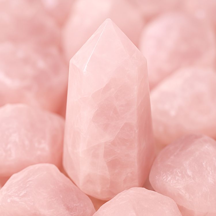 cover art for Lithothérapie : Le Quartz rose