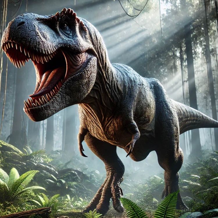 cover art for Tyrannosaurus rex - Den gigantisk köttätande dinosaurie som levde för cirka 68–66 miljoner år