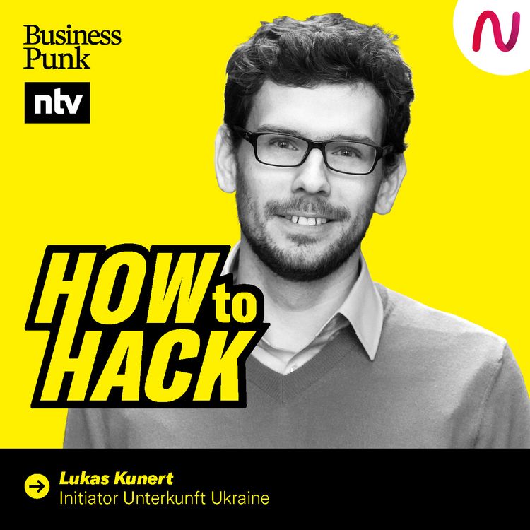 cover art for Sonderfolge Ukraine: Die Geschichte hinter der Plattform Unterkunft Ukraine – mit Gründer Lukas Kunert