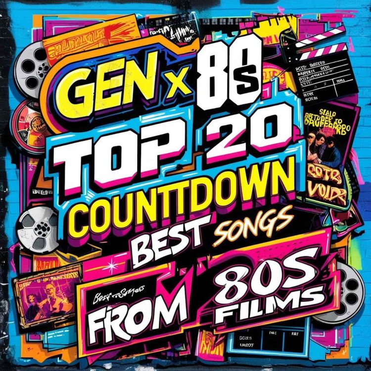 cover art for Gen X 80s Top 20 Countdown: Best Songs from 80s Films (Part 2: 25–1)