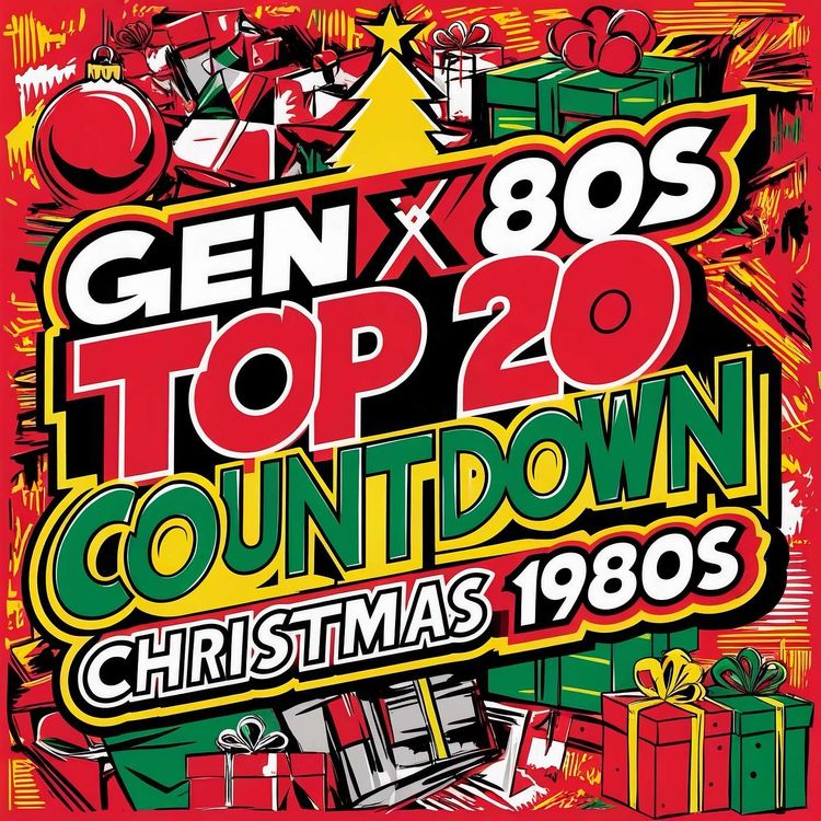 cover art for The Ultimate 80s Christmas Countdown: 40 Festive Hits