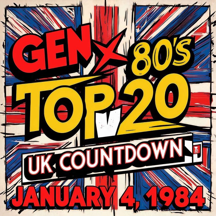 cover art for Gen X 80s Top 20 Countdown UK: January 4, 1984 – Hits, Laughs, and Pipes of Peace!