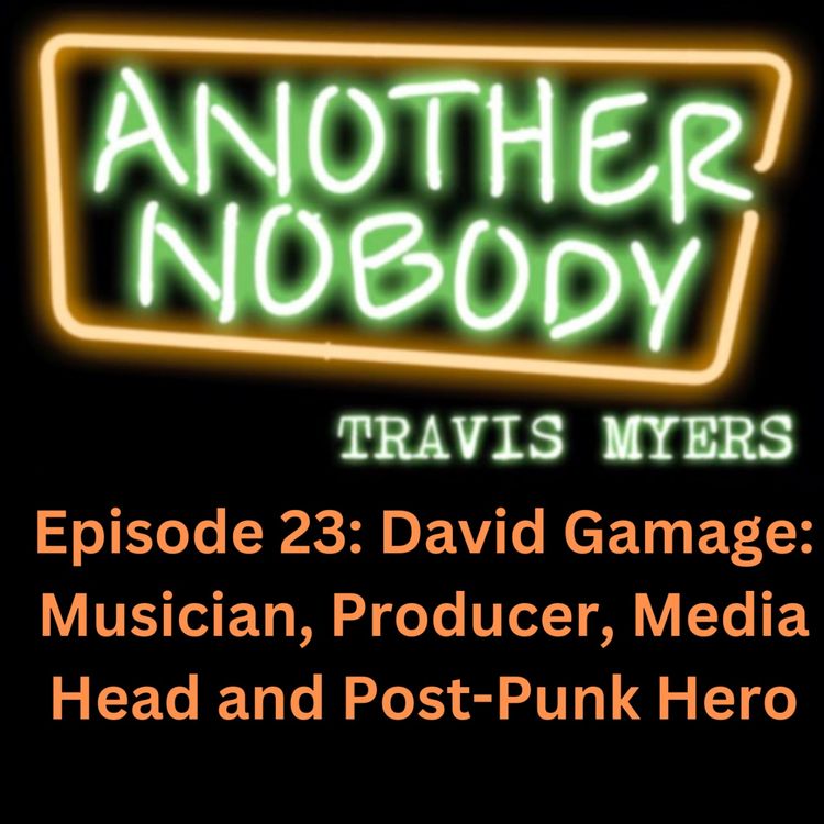 cover art for David Gamage: Musician, Producer, Media Head and Post-Punk Hero