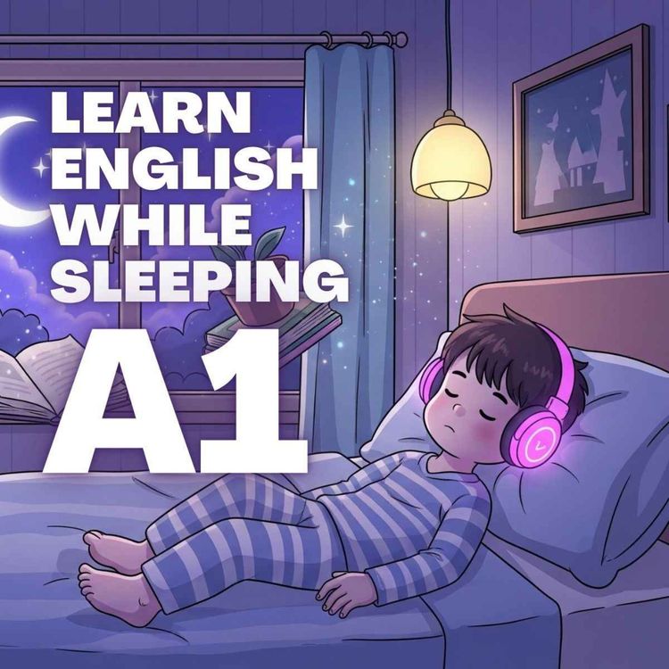cover art for Learn English While Sleeping - level A1 - Easy English conversation for Beginners