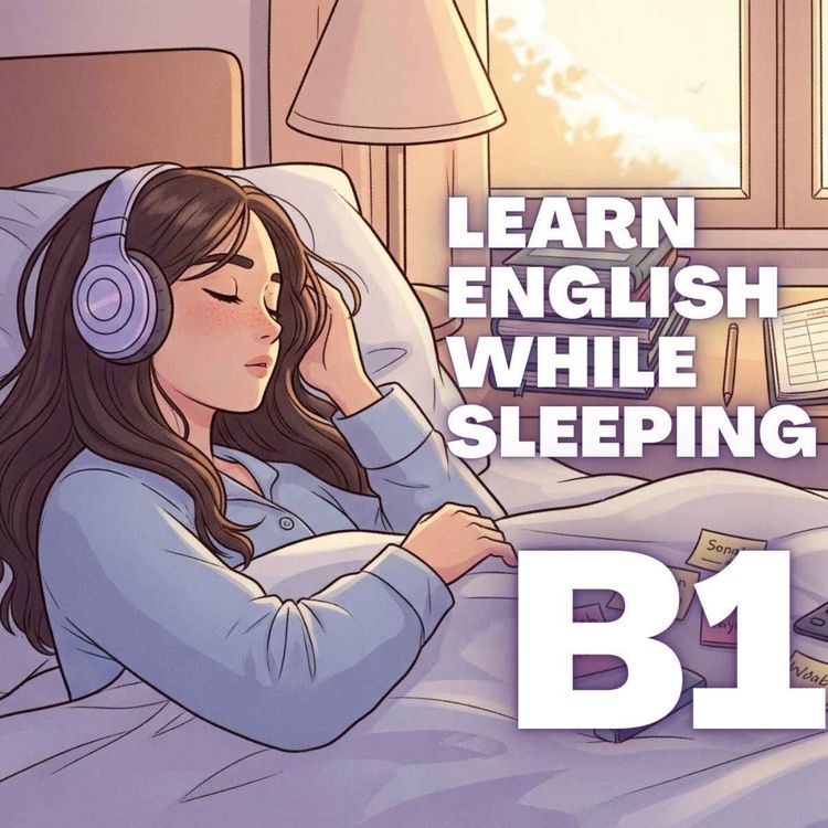 cover art for Learn English While Sleeping - level B1 - Easy English conversation 