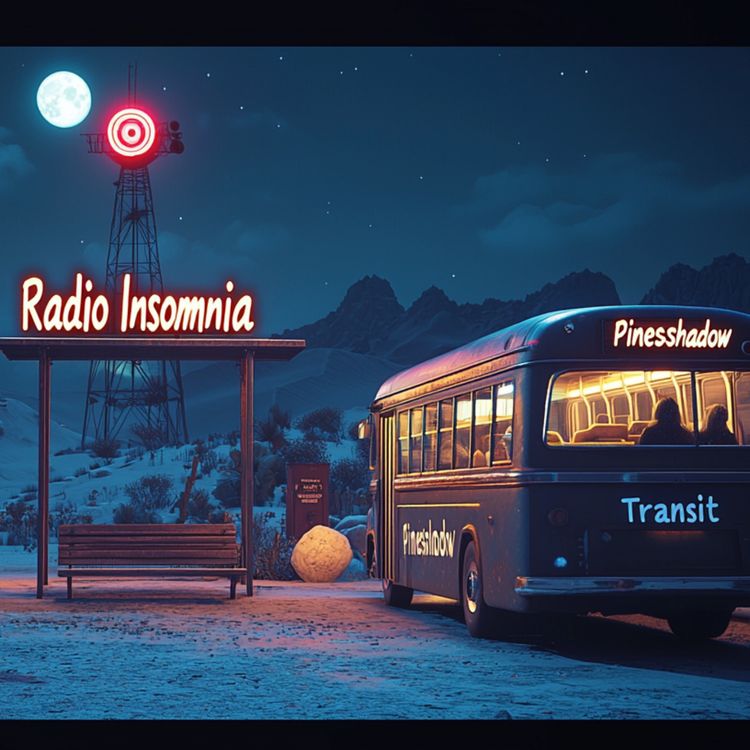 cover art for Radio Insomnia #025 - "The 4:04" (The Pineshadow Transit Company)