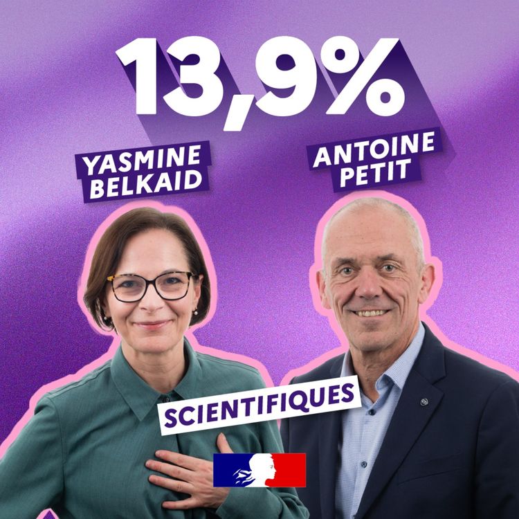 cover art for Filières scientifiques : le défi de la parité ? avec Yasmine Belkaid et Antoine Petit