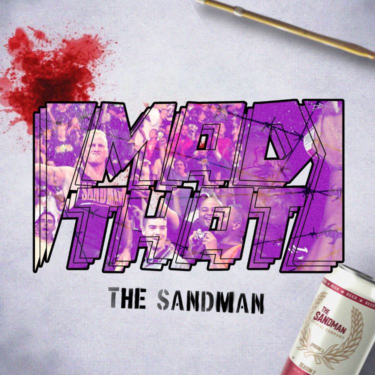 cover art for WWE AND ECW LEGEND | THE SANDMAN