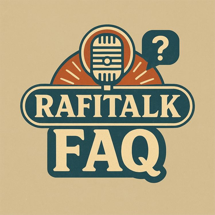 cover art for Pourquoi RafiTalk n’est (toujours) pas sur les réseaux sociaux ? - FAQ
