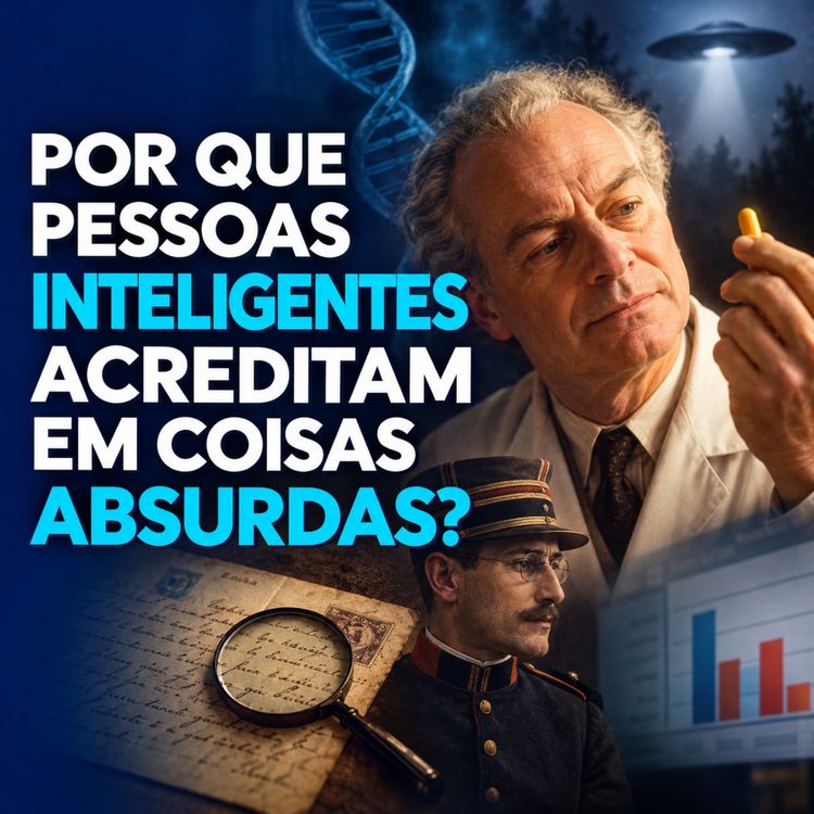 cover art for Por que pessoas inteligentes acreditam em coisas absurdas?