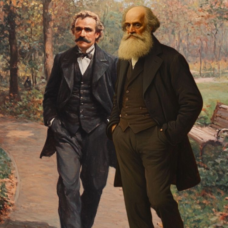 cover art for Por que Nietzsche não gostava de Charles Darwin?