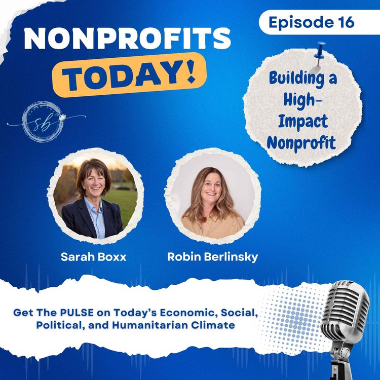 cover art for NPT 16 - Building a High-Impact Nonprofit with Robin Berlinsky