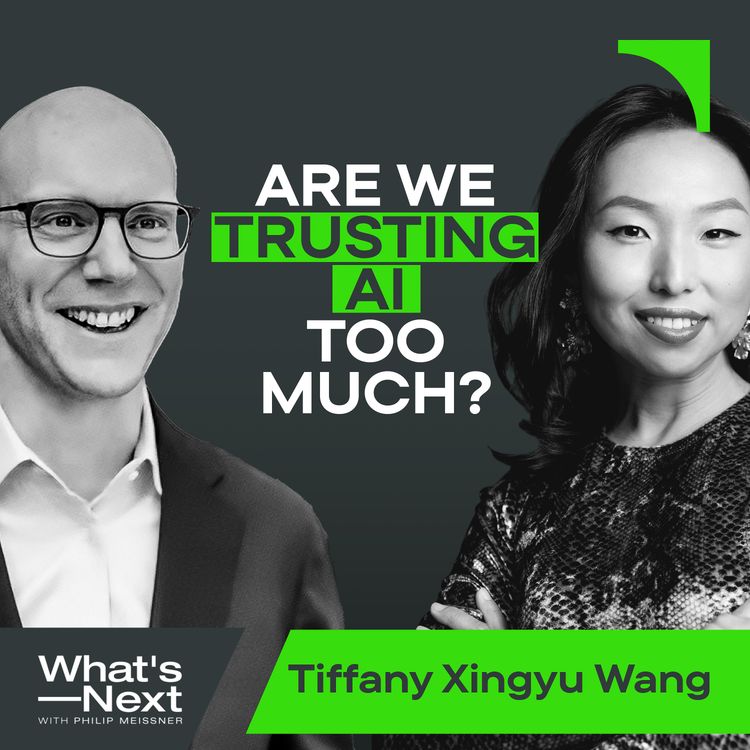 cover art for AI Is Ready. We Aren’t: The Race to Build the Guardrails with Tiffany Wang