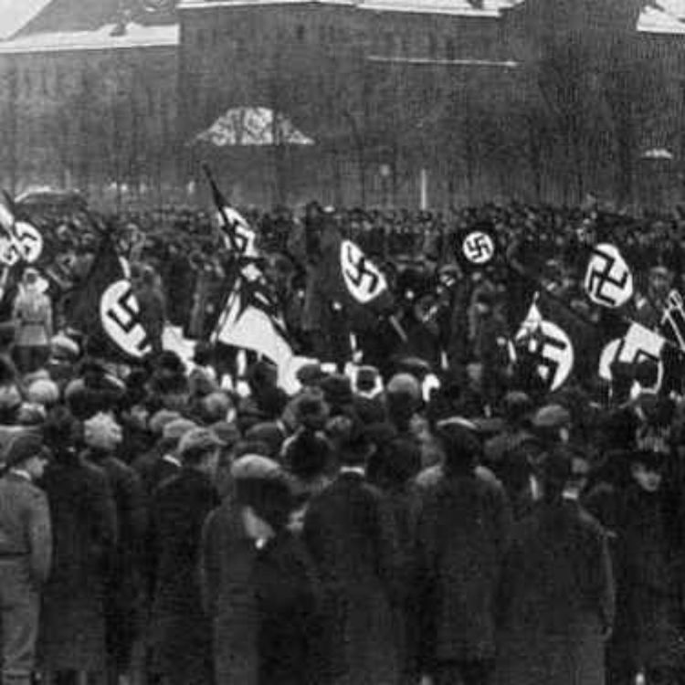 cover art for Episode 196. Live! Hvem var nazist under krigen?