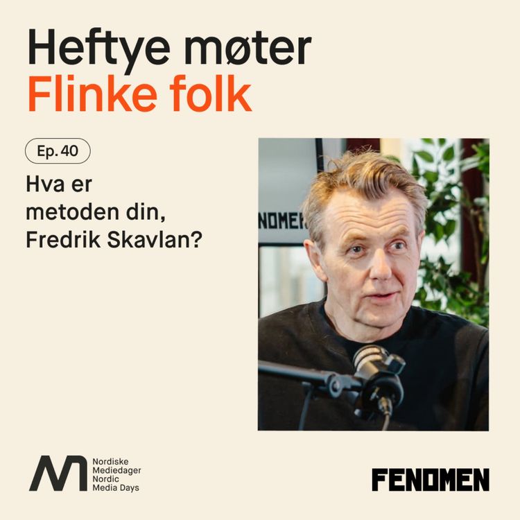 cover art for NMD LIVE: Hva er metoden din, Fredrik Skavlan?
