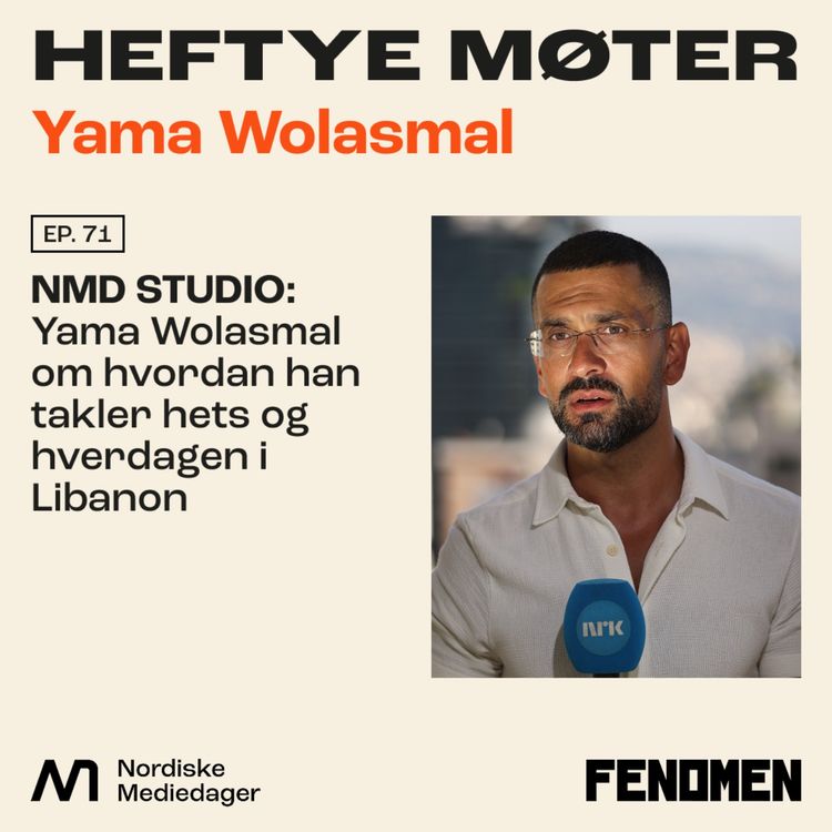 cover art for NMD STUDIO: Yama Wolasmal om hvordan han takler hets og hverdagen i Libanon