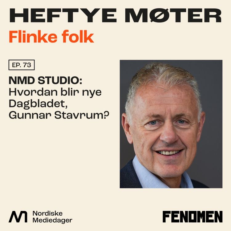 cover art for NMD Studio: Hvordan blir nye Dagbladet, Gunnar Stavrum?