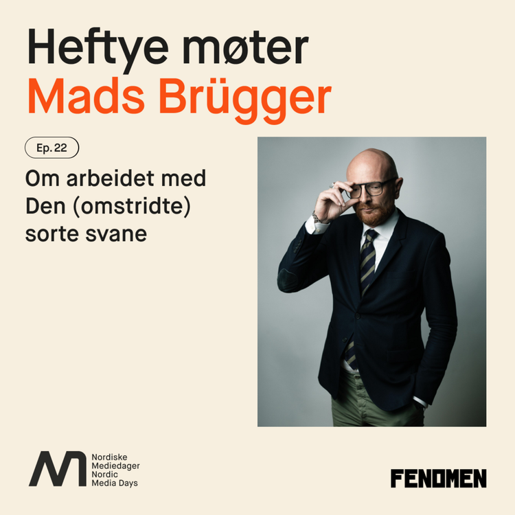 cover art for Mads Brügger - om arbeidet med Den (omstridte) sorte svane