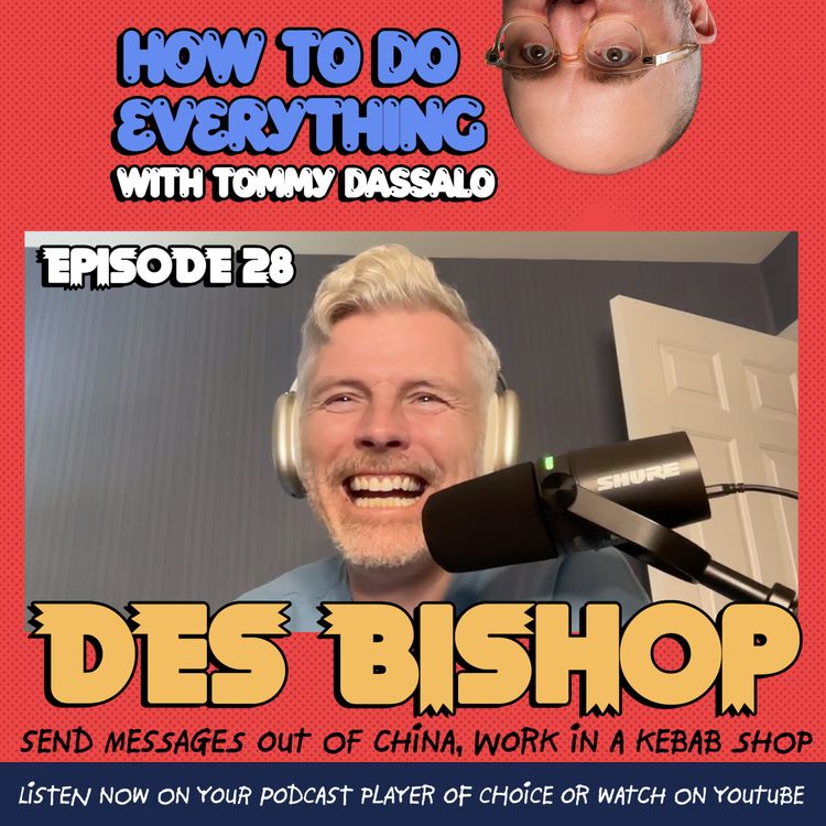cover art for Des Bishop: Send Messages Out Of China, Work In A Kebab Shop