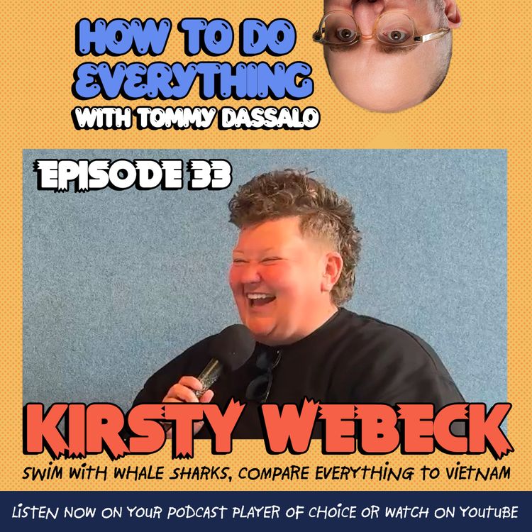 cover art for Kirsty Webeck: Swim With Whale Sharks, Compare Everything To Vietnam 