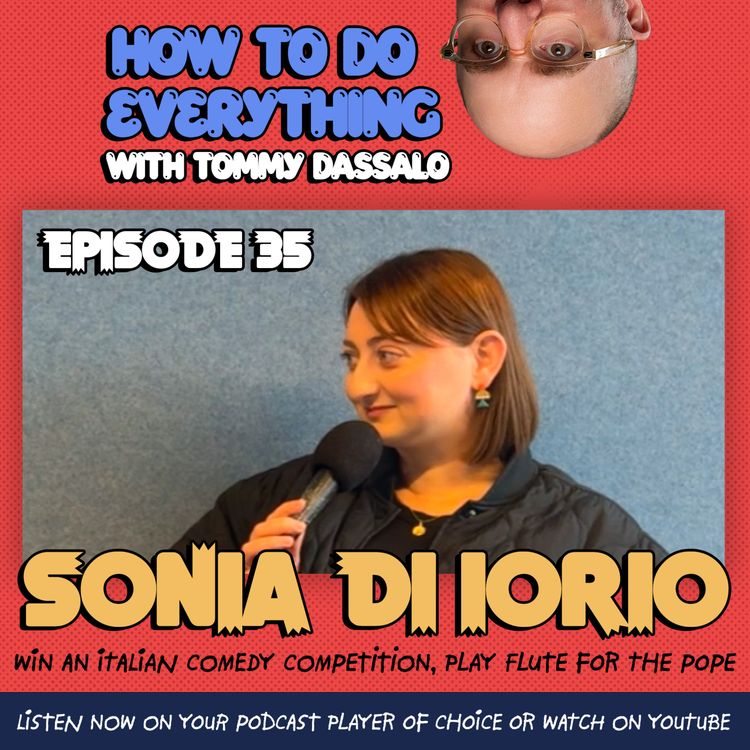 cover art for Sonia Di Iorio: Win An Italian Comedy Competition, Play Flute For The Pope 