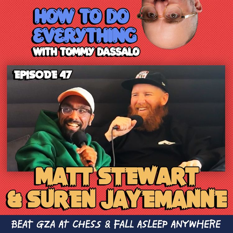 cover art for Matt Stewart & Suren Jayemanne: Beat GZA At Chess, Fall Asleep Anywhere 