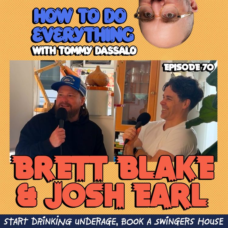 cover art for Brett Blake & Josh Earl: Start Drinking Underage, Book A Swingers House 