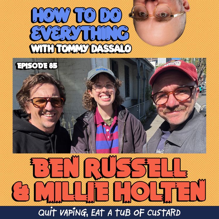 cover art for Ben Russell & Millie Holten: Quit Vaping, Eat A Tub Of Custard 