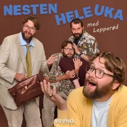 cover art for Nesten hele uka med Lepperød