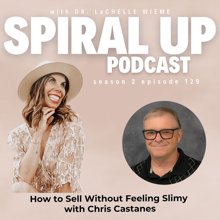 cover art for Ep. 129 - How to Sell Without Feeling Slimy with Chris Castanes