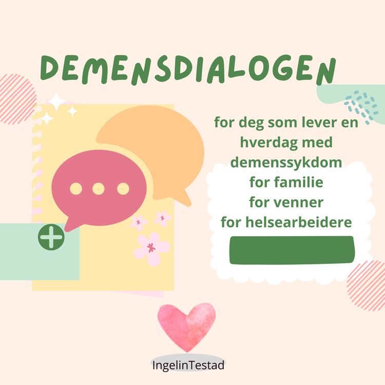 cover art for Introduksjon til podcasten Demensdialogen