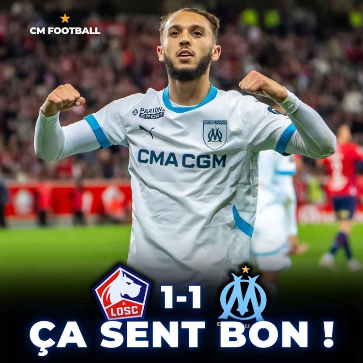 cover art for 😈 LILLE - OM 1-1 : FRUSTRANT OU ENCOURAGEANT ? La LDC se rapproche