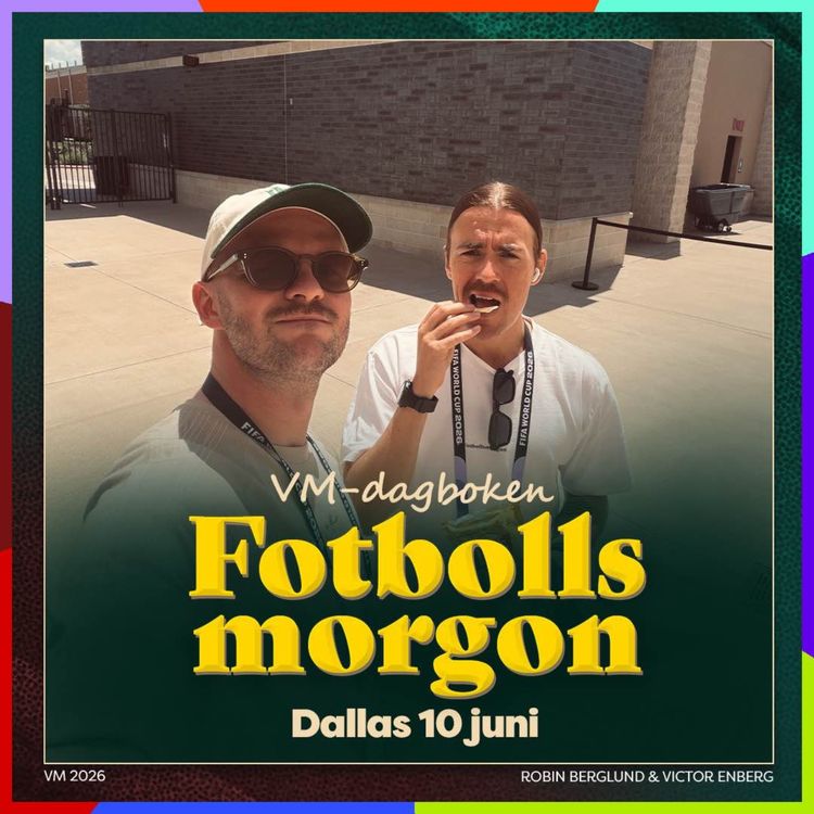 cover art for VM-dagboken: Dallas 10 juni (Fick Bergvall frågan om sommarprat?)
