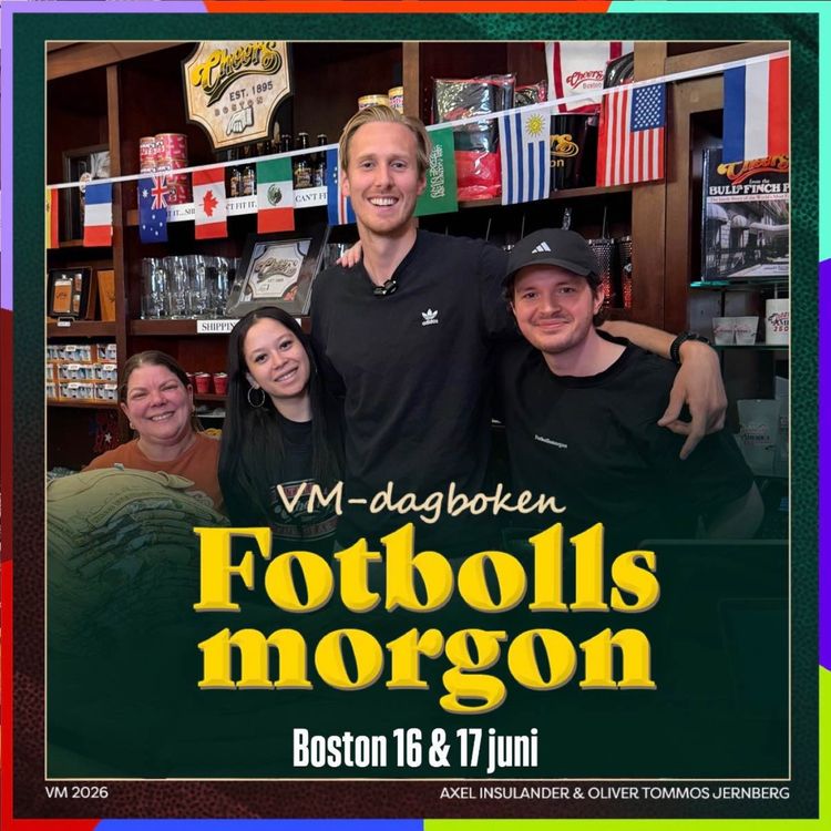 cover art for VM-dagboken: Boston 16 & 17 juni (Cheers och ro!)