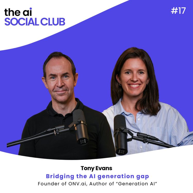 cover art for #17 Bridging the AI generation gap - Tony Evans - Author of Generation AI