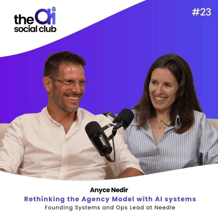 cover art for #23 Rethinking the Agency Model with AI - Anyce Nedir, Needle