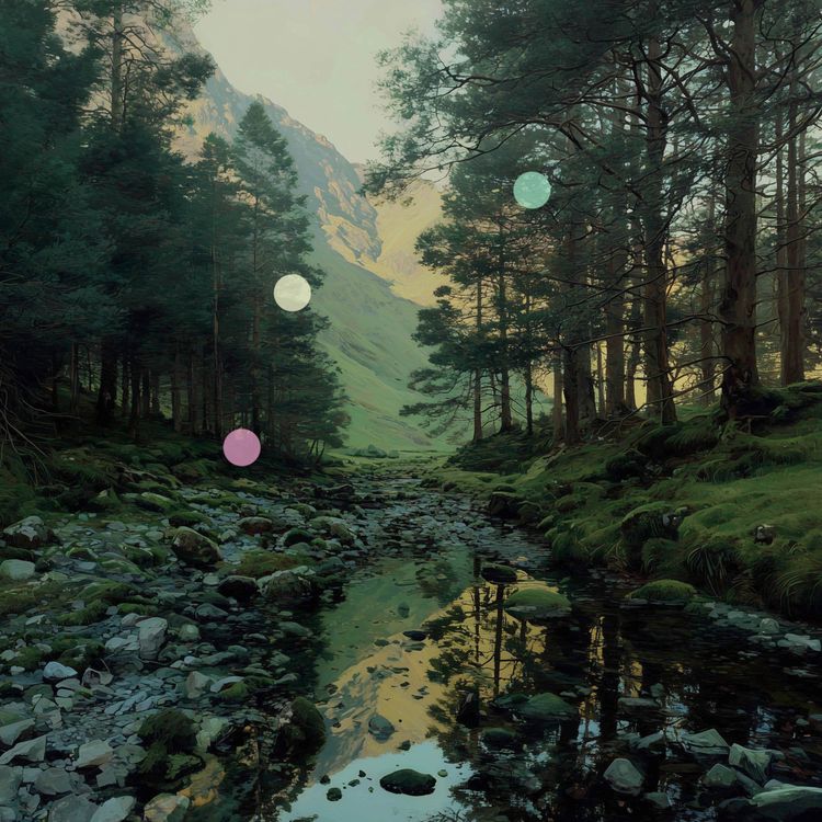 cover art for Ruscello della Valle Nascosta | Acqua Scorrente e Uccelli della Sera