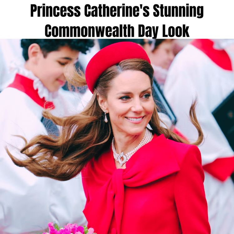 cover art for Princess Catherine's Stunning Commonwealth Day Look!