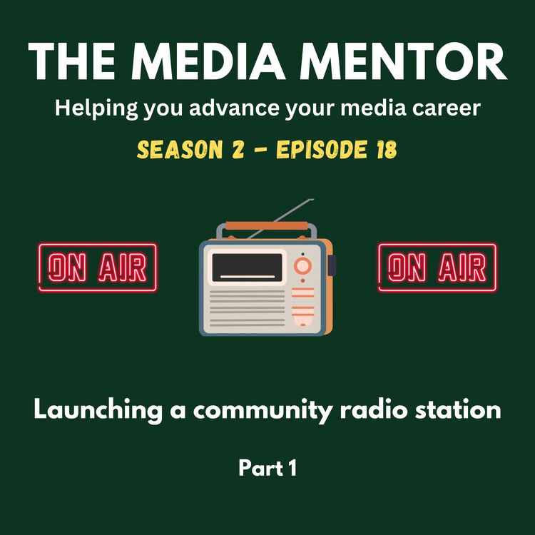 cover art for Launching a community radio station - Part 1