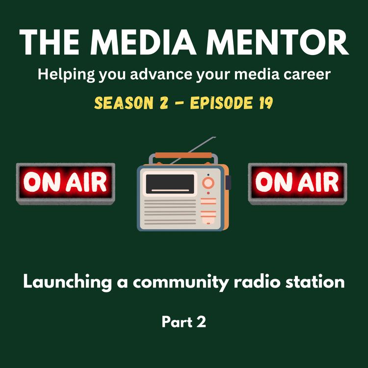 cover art for Launching a community radio station - Part 2