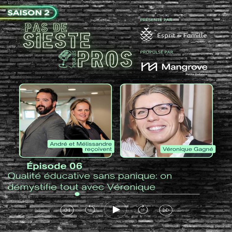 cover art for Qualité éducative sans panique : on démystifie tout avec Véronique !