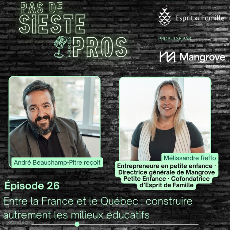 cover art for Entre la France et le Québec : construire autrement les milieux éducatifs