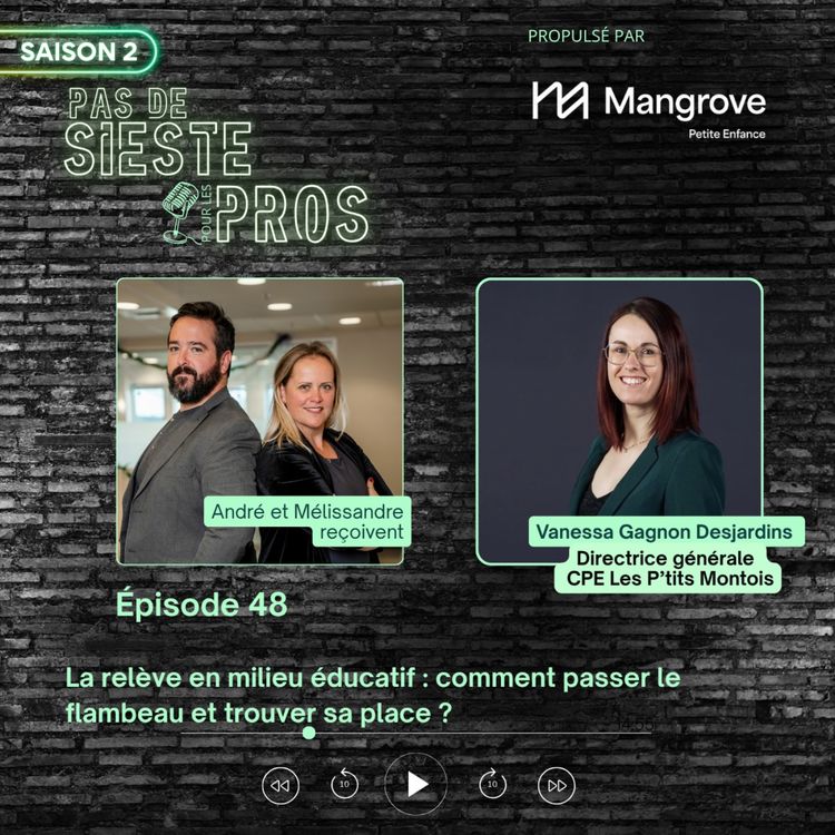 cover art for La relève en milieu éducatif : comment passer le flambeau et trouver sa place ?