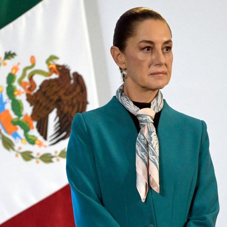 cover art for SHEINBAUM MANIFIESTA SU RECHAZO A LOS REGALOS ENTREGADOS POR EL CJNG EN TABASCO