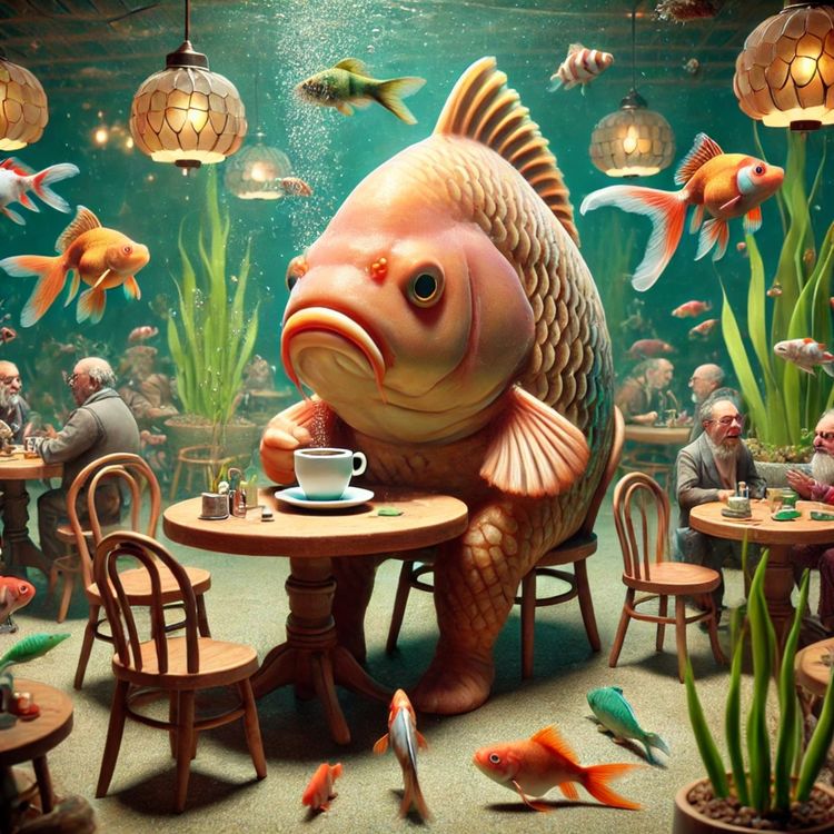 cover art for Fins & Personalities: The Secret Social Lives of Aquarium Fish