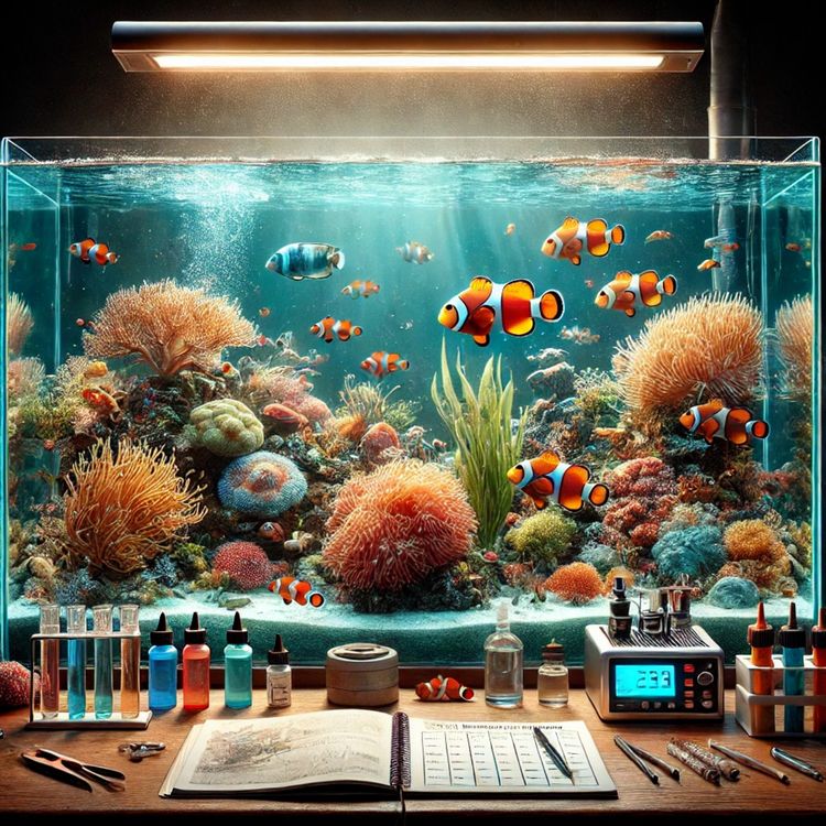 cover art for Understanding marine ecosystem balance in home aquariums