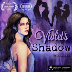 cover art for Violet's Shadow: A MURDER MYSTERY